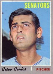 1970 Topps Baseball Cards      487     Cisco Carlos